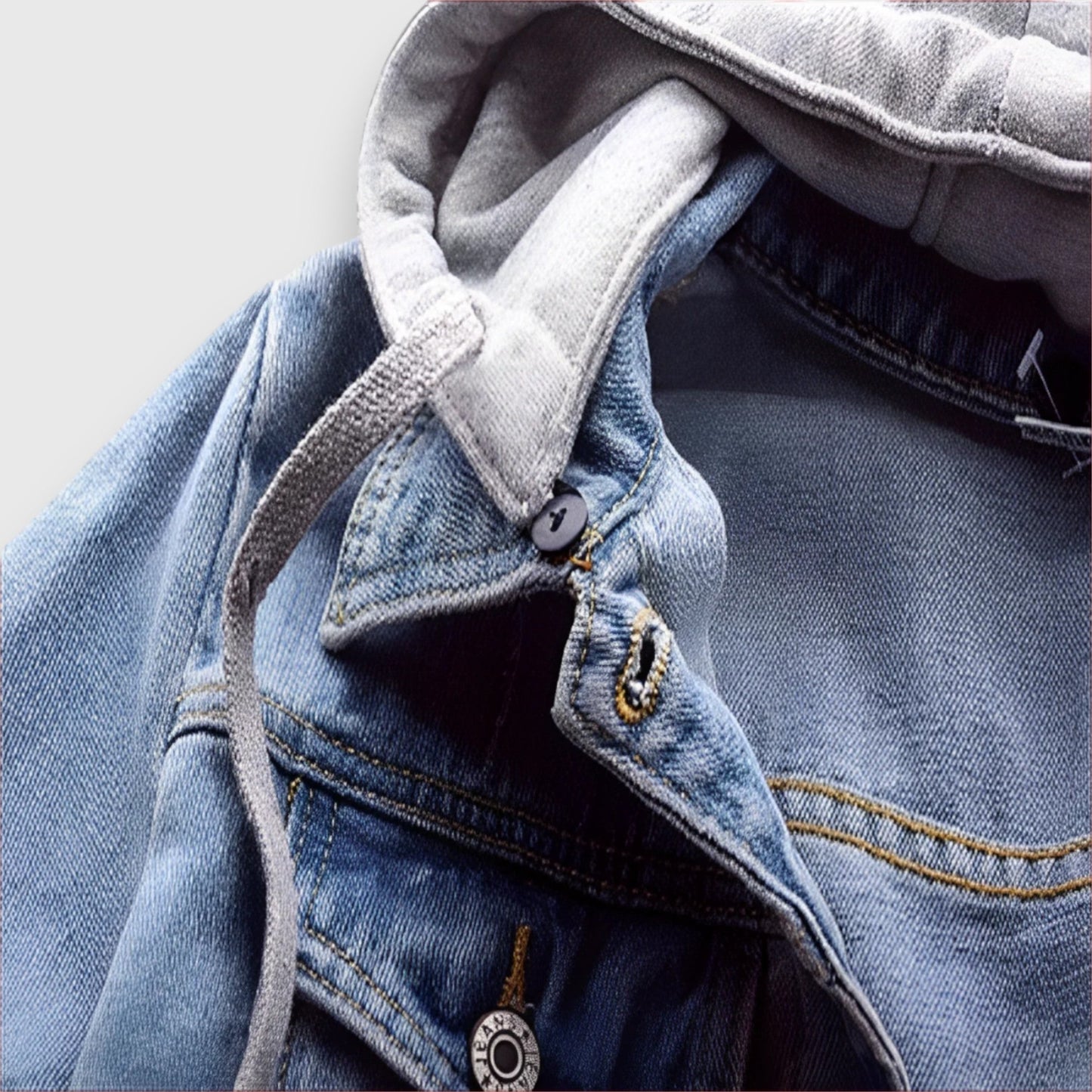 Lena – Jeansjacke mit Kapuze