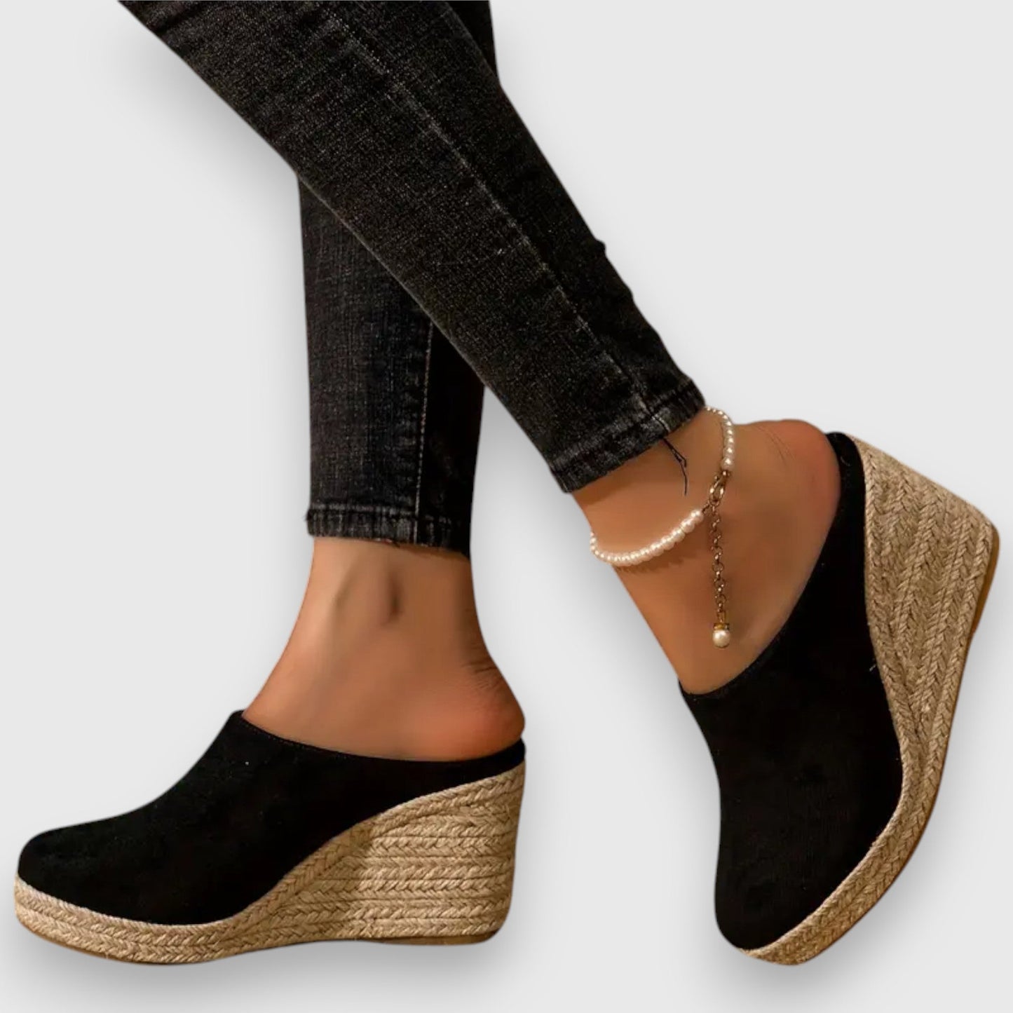 Sienna – Espadrille Keilabsatz Sandalen