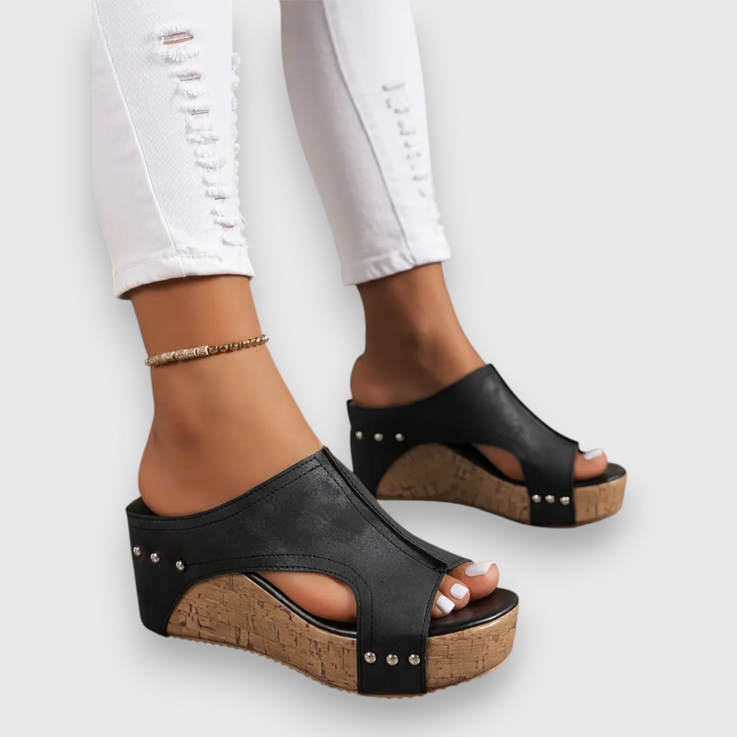 Vicky – Keilabsatz Sandalen