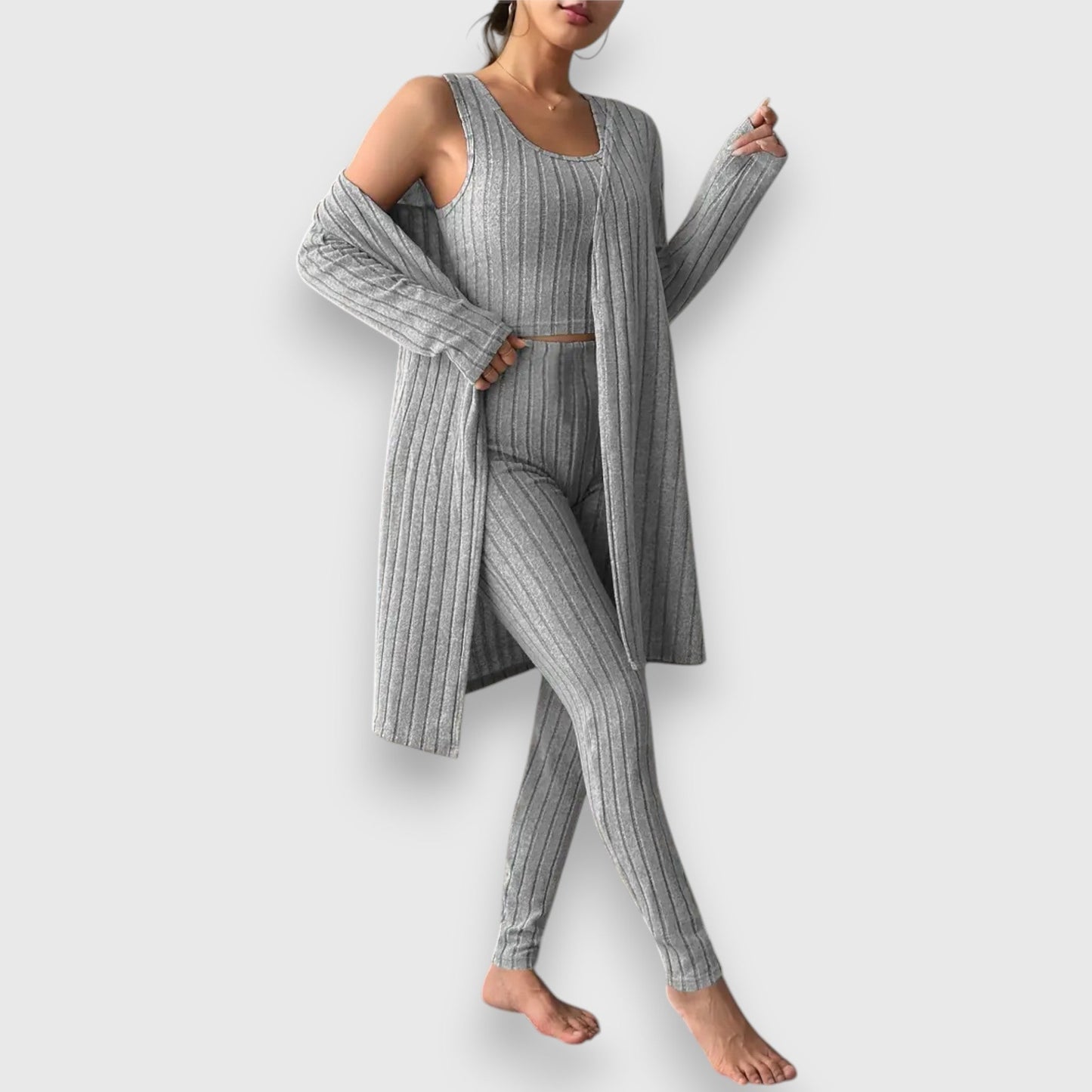 Gabriela – Elegantes 3-teiliges Strickset