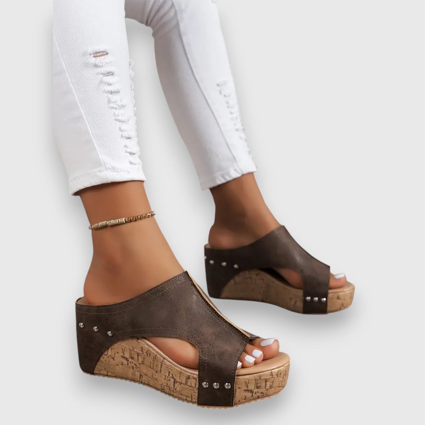 Vicky – Keilabsatz Sandalen
