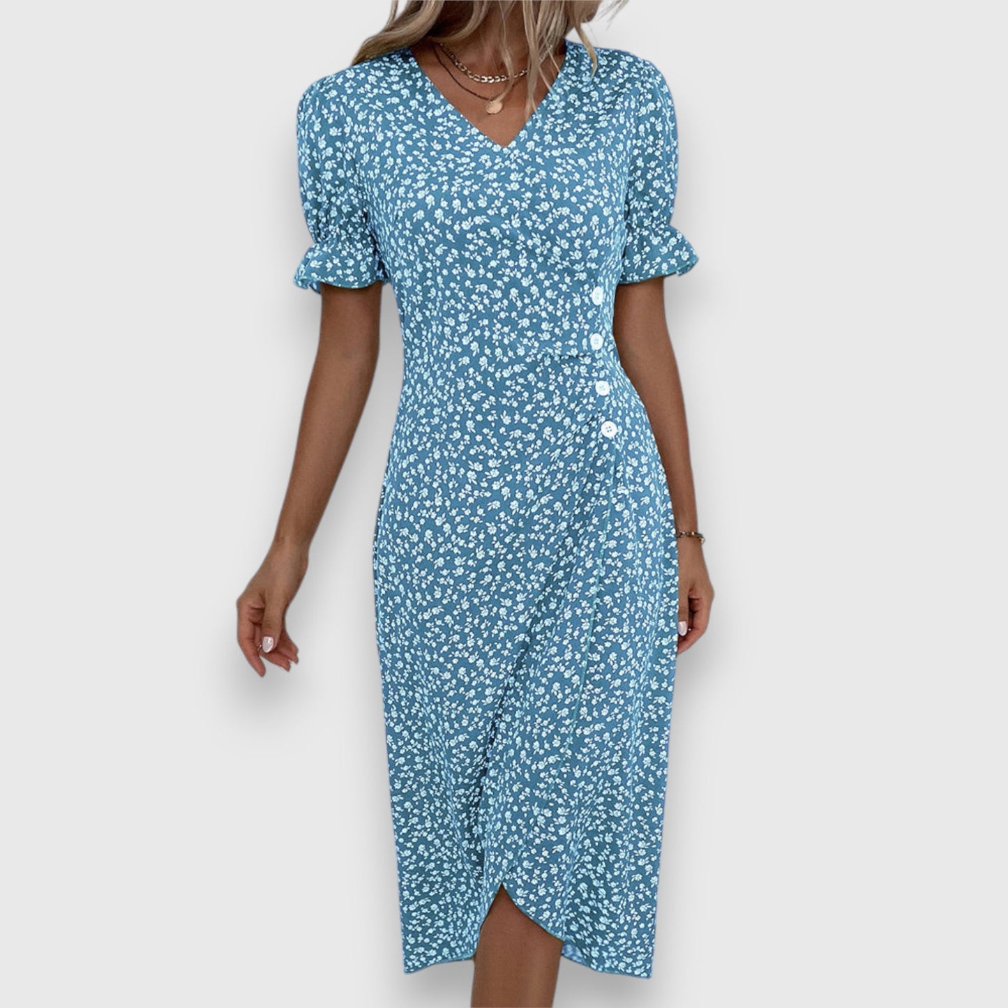 Francesca – Luftiges Blumenkleid