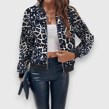 Noelia – Jacke mit Leopardenmuster