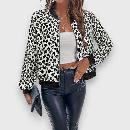 Noelia – Jacke mit Leopardenmuster