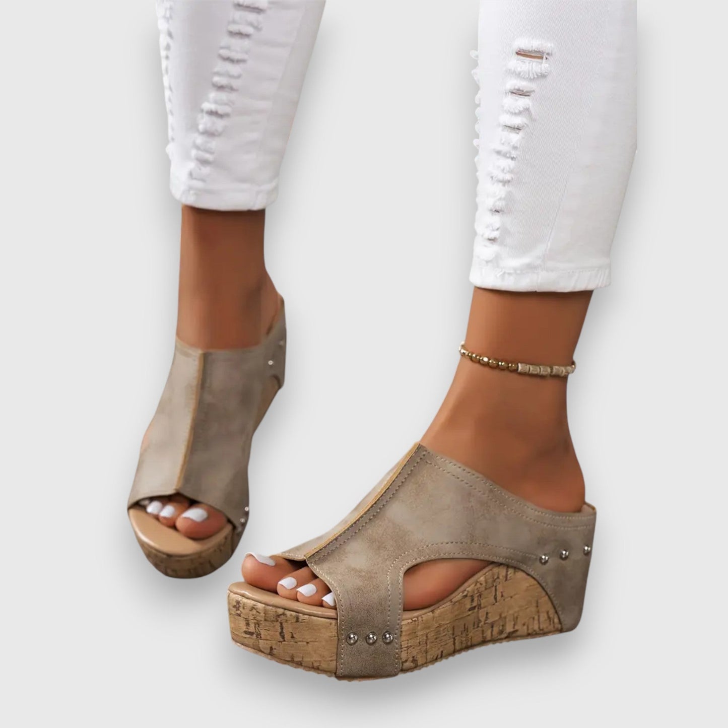Vicky – Keilabsatz Sandalen