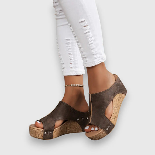 Vicky – Keilabsatz Sandalen