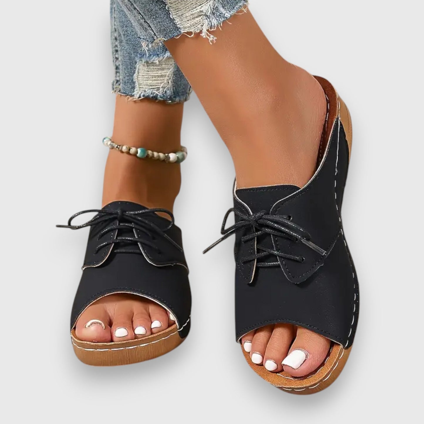 Saskia – Vintage Style Sandalen