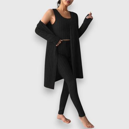 Gabriela – Elegantes 3-teiliges Strickset